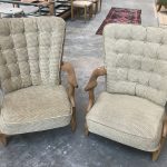 Paire de fauteuils Votre Maison Guillerme et Chambron années 60