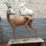 Forme de taxidermie vintage