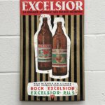 Ancienne publicité Bière Excelsior