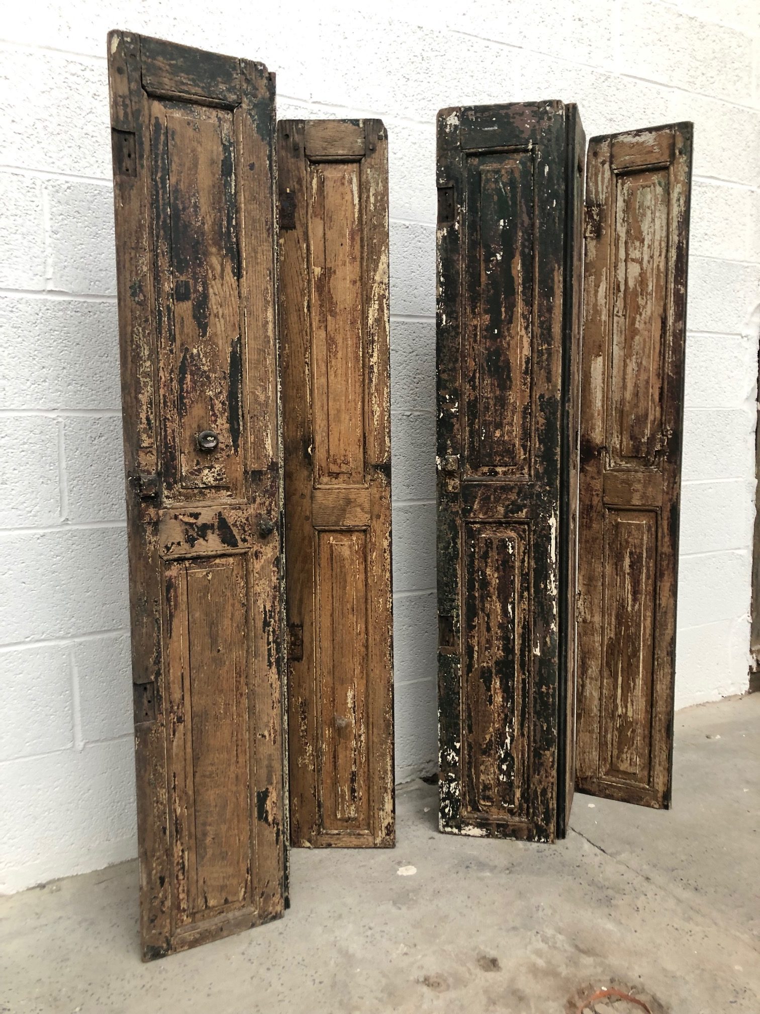 Paire de volets anciens Nord Factory