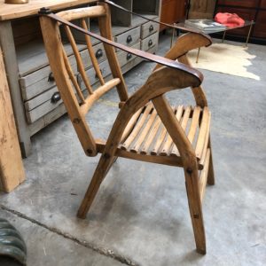 Ancien fauteuil de berger