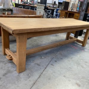 Grande table de ferme en chêne
