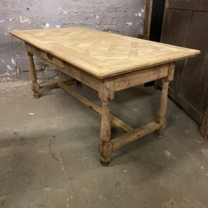 Ancienne table de ferme en chêne