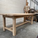 Table de ferme en chêne