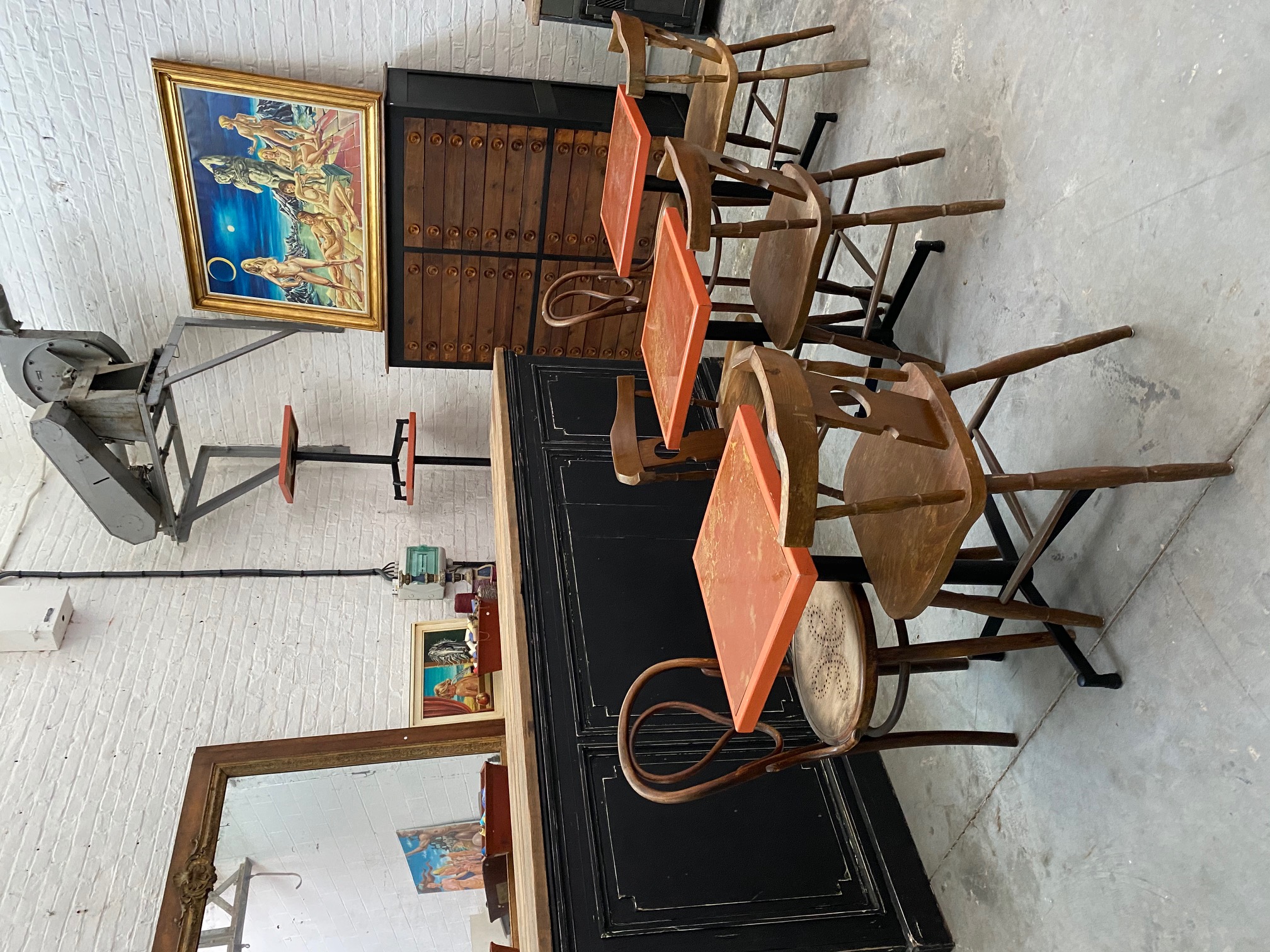 lot de 19 tables de bistrot Nord Factory