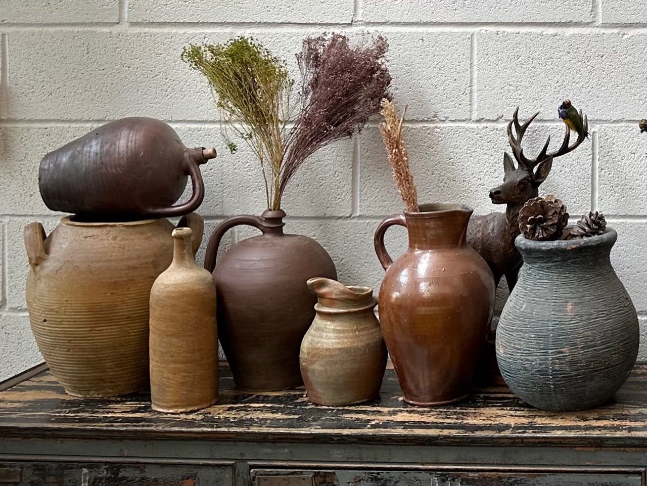 Suite de poteries anciennes Nord Factory