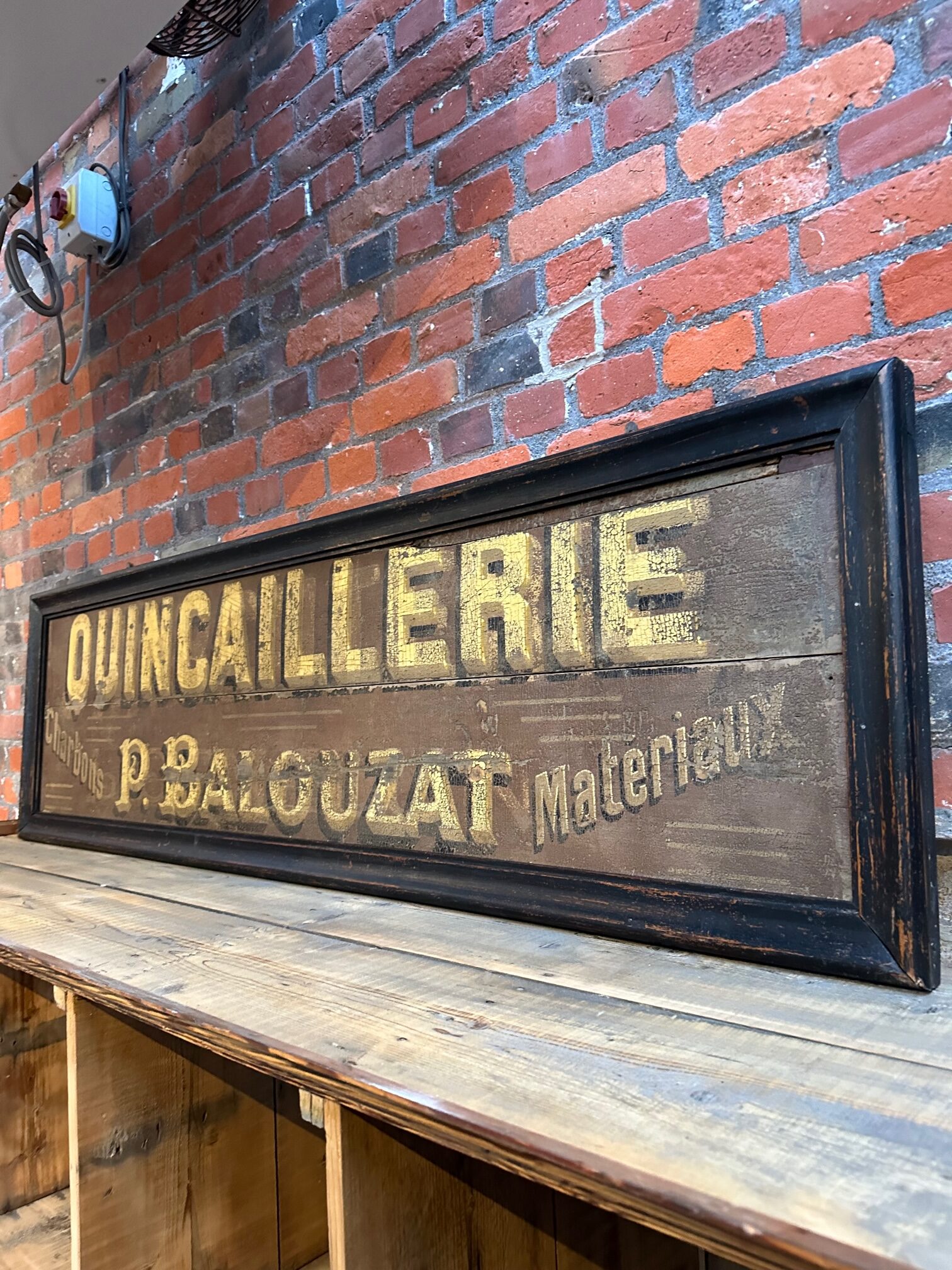 Enseigne En Bois Vintage Rustique Pour Boutique Ou Décoration Murale – Style Quincaillerie Et Graines