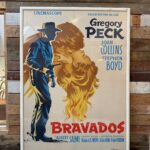 Ancienne affiche de cinéma encadrée