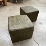 Paire de Poufs Coffres DE SEDE