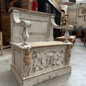 Banc d'église XIXème