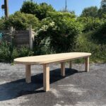 Grande Table ovale Bois massif
