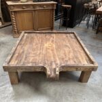 Grande table basse pressoir Début XXème