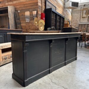 Comptoir en chêne fin XIXème