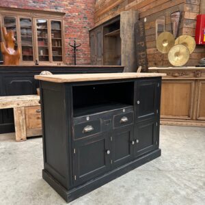Meuble d'atelier Années 40 en chêne
