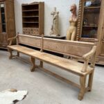 Banc d’église en chêne Fin XIXème