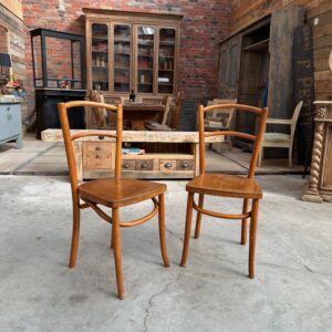 Paire de chaises bistrot