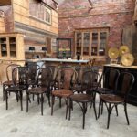 Suite de 16 chaises Bistrot