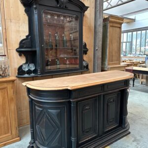 Comptoir de Bar et son Verrier Début XXème
