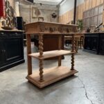 Console en chêne Fin XIXème