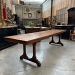 Immense table de couvent début XXème en chêne