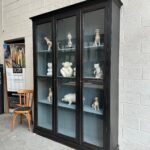 Vitrine de musée fin XIXème