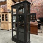 Vitrine en teck 3 faces