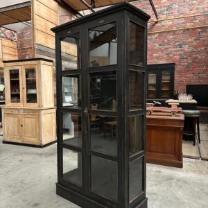 Vitrine en teck 3 faces
