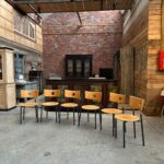 Suite de 6 chaises Années 80