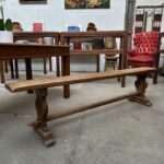 Banc en chêne Début XXème