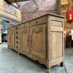 Immense enfilade milieu XXème en chêne massif