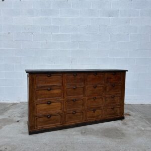 Meuble à clapets en chêne Début XXème