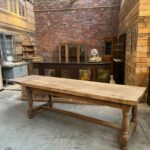 Table de ferme en chêne Début XXème