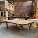 Immense table en noyer Fin XIXème