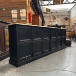 Immense meuble de métier à clapets Début XXème