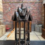 Cage artisanale en teck