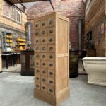 Meuble d&rsquo;atelier en chêne Début XXème