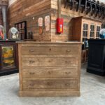 Commode en hêtre Fin XIXème