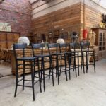 Suite de 6 tabourets de bar