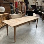 Table de ferme en chêne massif