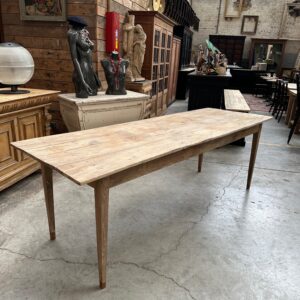 Table de ferme en chêne massif