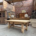 Table de ferme en chêne