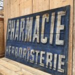Enseigne de pharmacie Milieu XXème