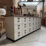 Meuble d&rsquo;atelier Années 50