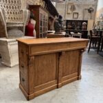 Comptoir en chêne Années 50