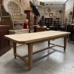 Large table en orme Milieu XXème