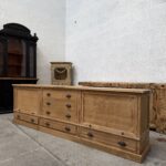 Meuble de métier en chêne Années 60