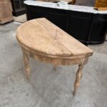 Table demi lune XIXème