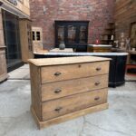 Commode/Bureau en chêne Début XXème