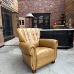 Fauteuil cuir Années 50